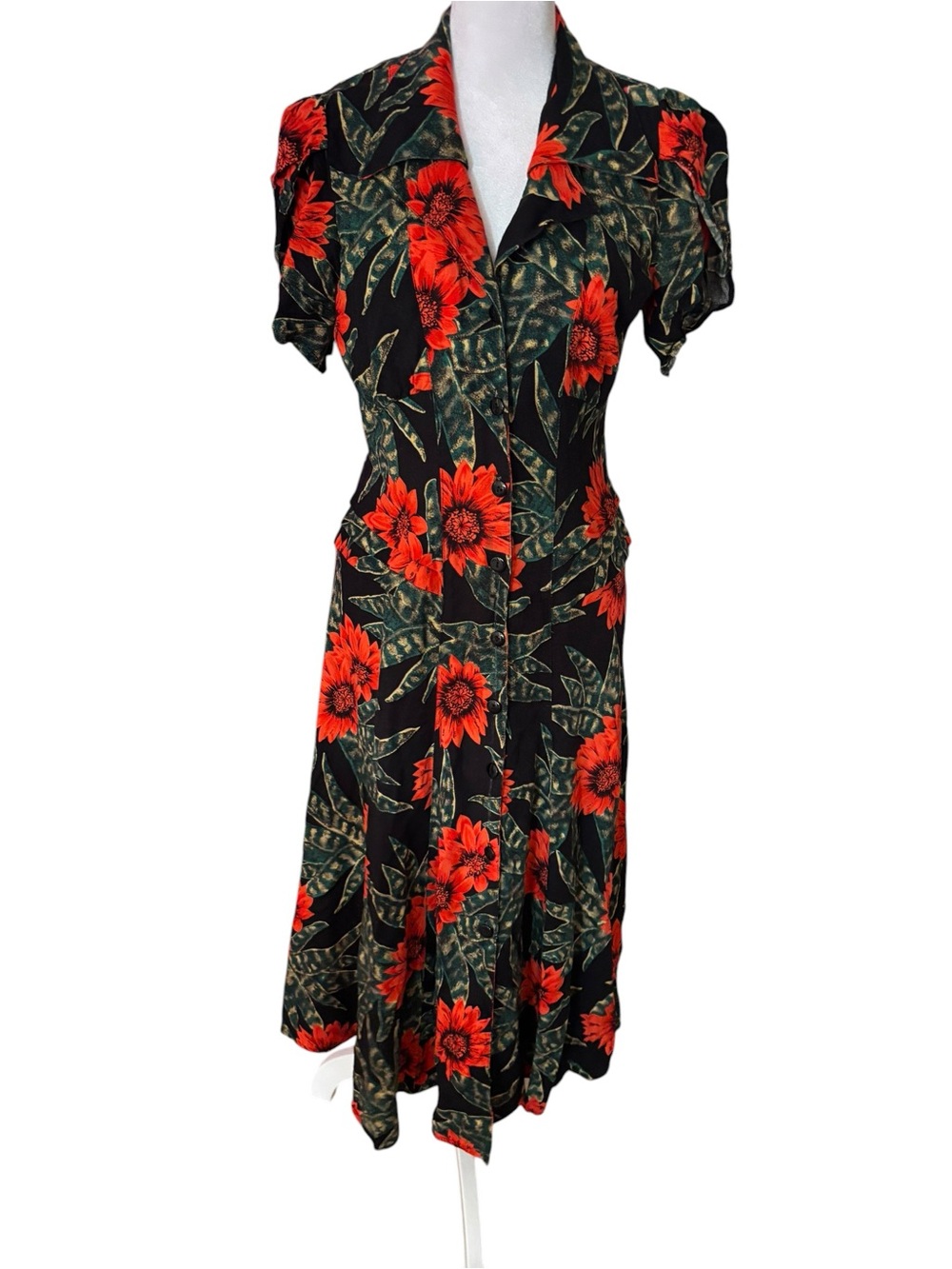 Vintage P.J. Klein Floral Dress 🌺